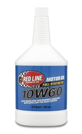 Red Line 10W60 Motor Oil Quart - Single
